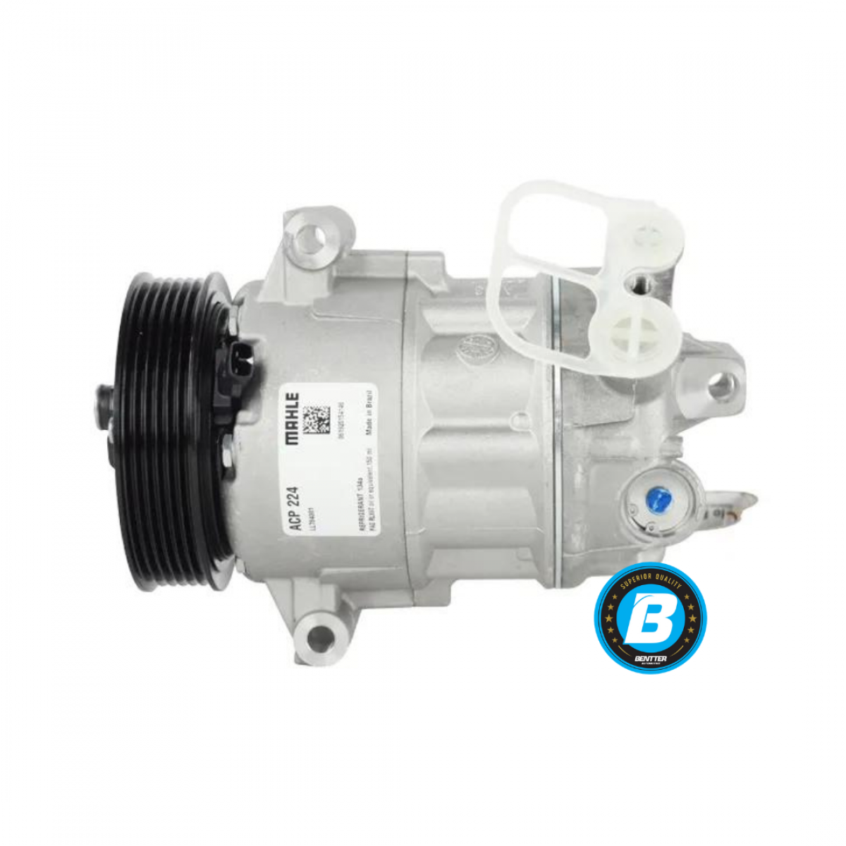 COMPRESSOR MAHLE ACP224 FIAT ARGO 1.0 / 1.3 / 1.8 16V E TORQ FLEX 2017 A 2018
