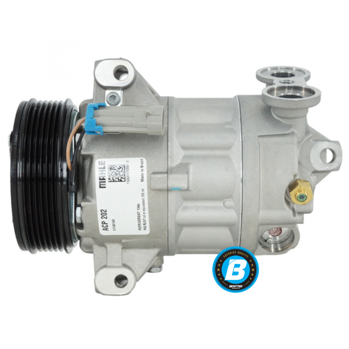 COMPRESSOR MAHLE ACP202 GM CHEVROLET VECTRA 2.0 / 2.2 2001 A 2005 / 2.4 2005 A 2009 