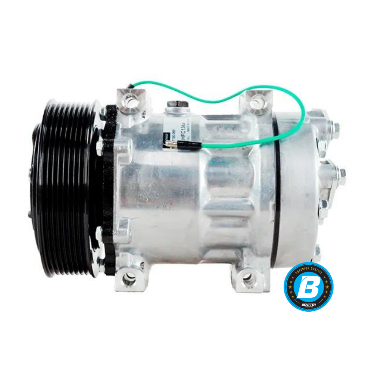 COMPRESSOR DENSO SE7H15 VOLVO FH / FM / NH 380 / 400 / 440 8PK 4F 24V POLIA 132MM