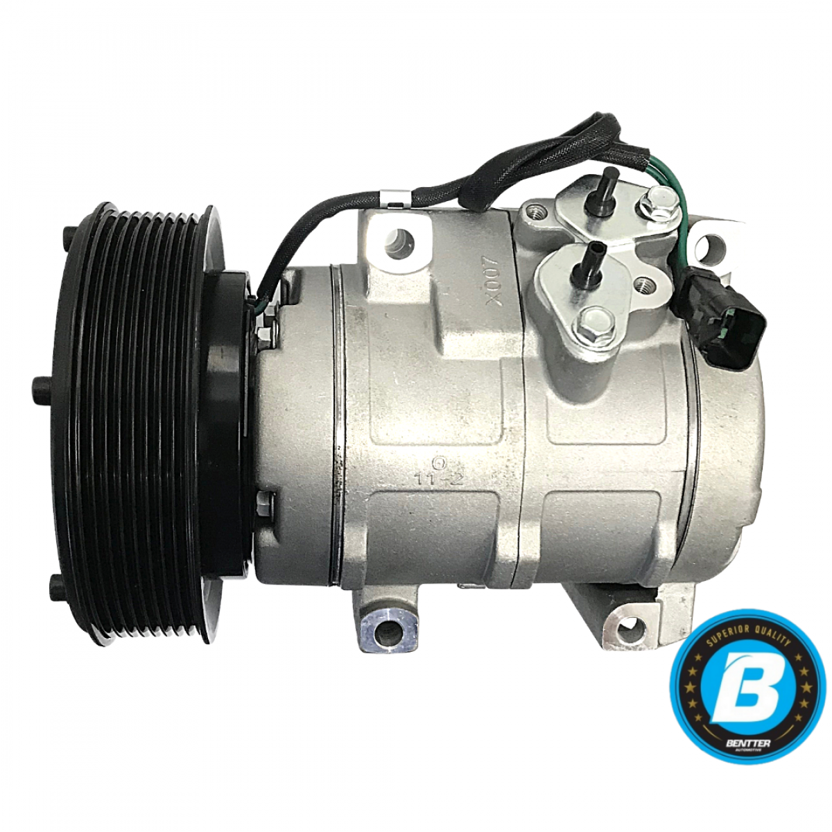 COMPRESSOR 10S17C TAPA PO CATERPILLAR 330CL / 332C / 325C 4FIX 8PK 145MM 24V 