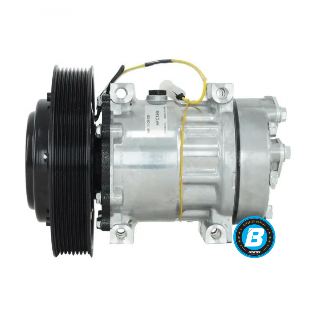 COMPRESSOR DENSO VOLVO FH / VM 4FIX 24V POLIA 8PK 180MM             