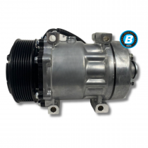 COMPRESSOR MOD. SANDEN 7H15 4FIX 8PK 24V (SAIDA FLEX)